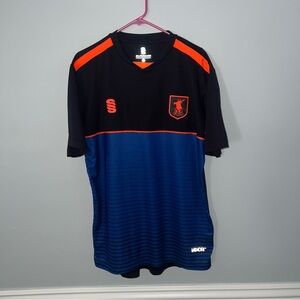 Mansfield Town FC Jersey Mens XL Blue Surridge Sport Football Soccer England